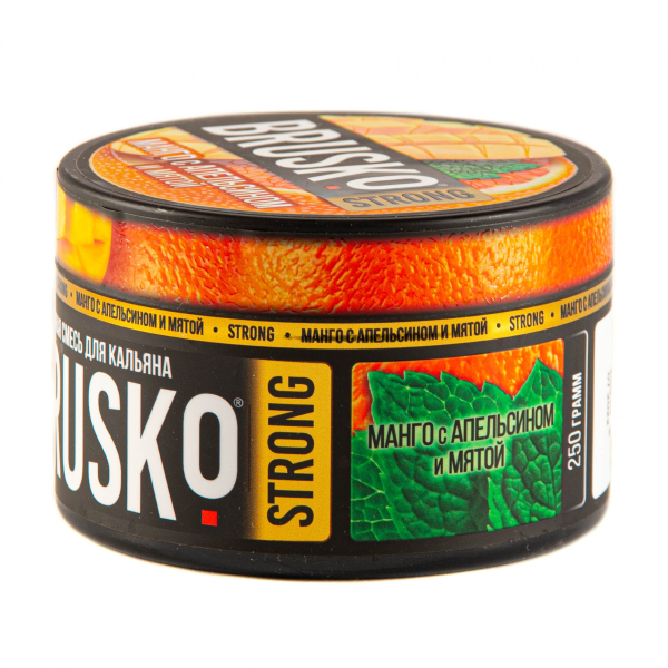 Смесь Brusko Strong манго с апельсином и мятой  250 гр в Норильске