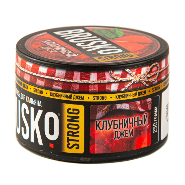 Смесь Brusko Strong клубничный джем  250 гр в Норильске