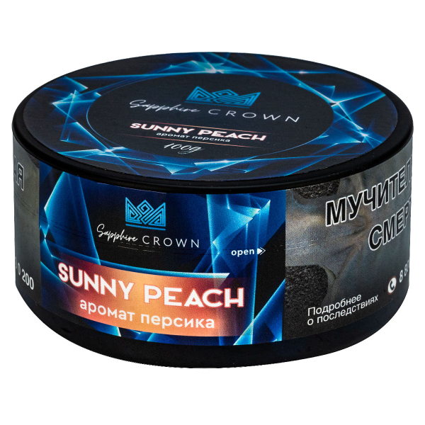 Табак Sapphire Crown Sunny Peach  100 грамм в Норильске