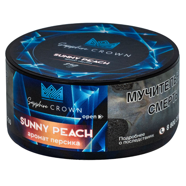 Табак Sapphire Crown Sunny Peach  25 грамм в Норильске