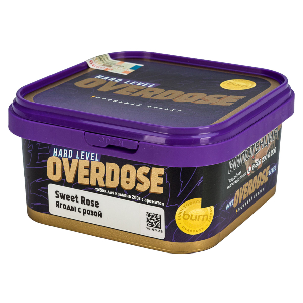Табак Overdose Sweet Rose  200 грамм в Норильске