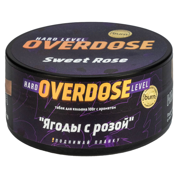 Табак Overdose Sweet Rose  100 грамм в Норильске
