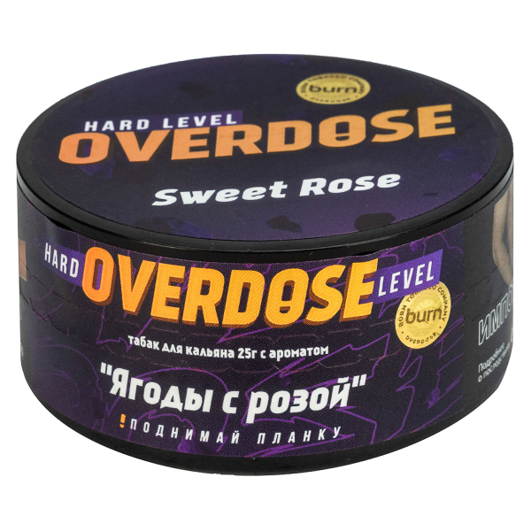 Табак Overdose Sweet Rose  25 грамм в Норильске