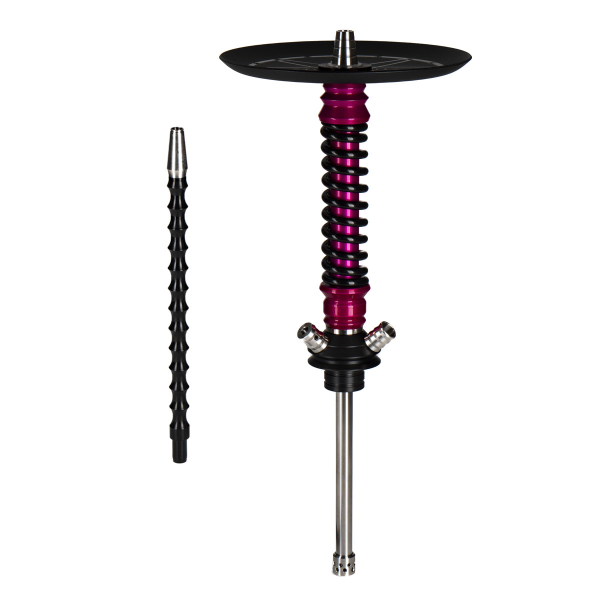 Кальян Mamay Customs Coilovers Mini розовый лак черный   в Норильске