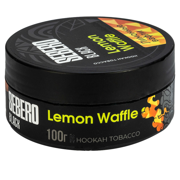 Табак Sebero Black Lemon Waffle  100 грамм в Норильске