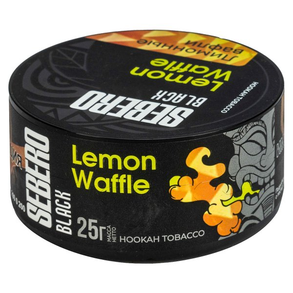 Табак Sebero Black Lemon Waffle  25 грамм в Норильске