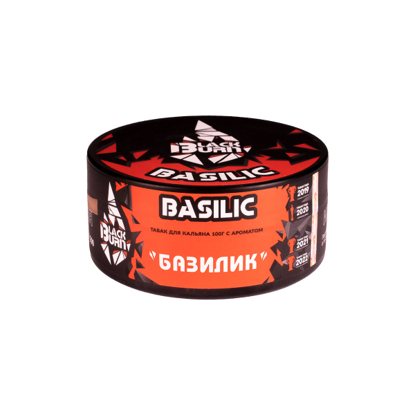 Табак Burn Black Basilik  100 грамм в Норильске