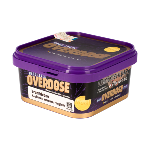 Табак Overdose Brumblebee  200 грамм в Норильске