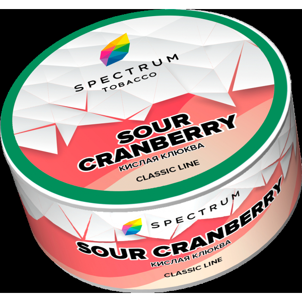 Табак Spectrum Sour cranberry  25 грамм в Норильске