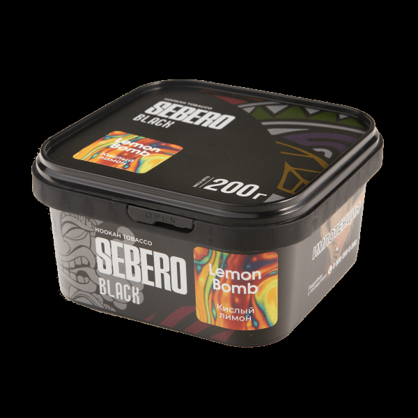 Табак Sebero Black Lemon Bomb  200 грамм в Норильске