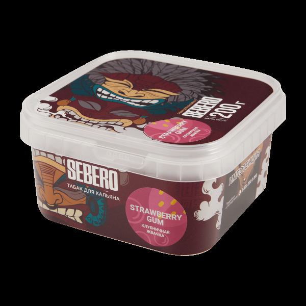 Табак Sebero Strawberry gum  200 грамм в Норильске