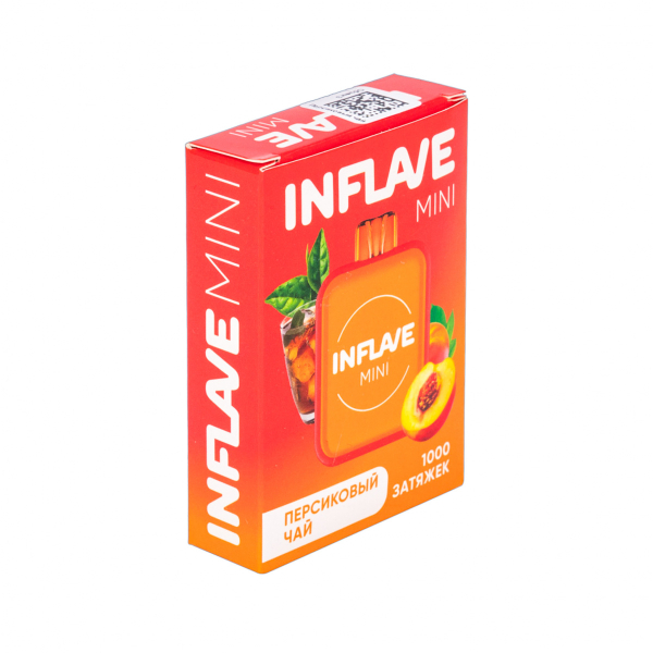 Inflave Mini Персиковый Чай (1000 Затяжек) в Норильске