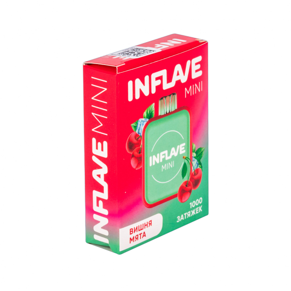 Inflave Mini Вишня Мята (1000 Затяжек) в Норильске