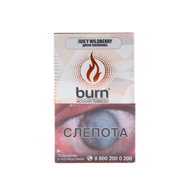 Табак Burn Juicy Wildberry  100 грамм в Норильске