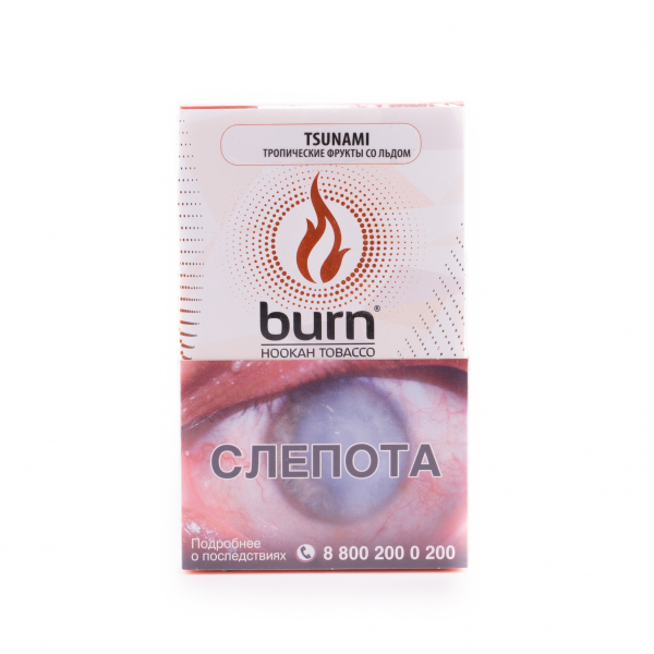 Табак Burn Tsunami  100 грамм в Норильске