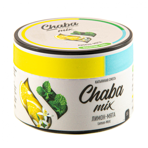 Chaba Лимон-Мята Nicotine Free 50 Г в Норильске