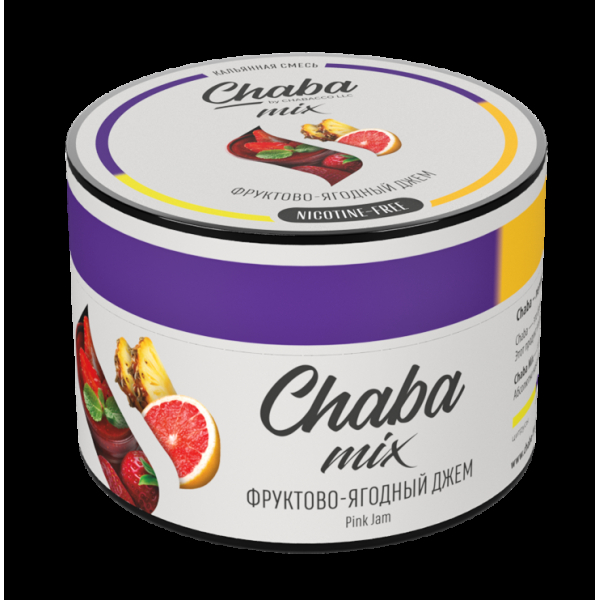 Chaba Фруктово-Ягодный Джем Nicotine Free 50 Г в Норильске