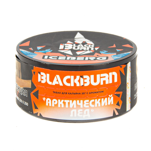 Табак Burn Black Iceberg  25 грамм в Норильске