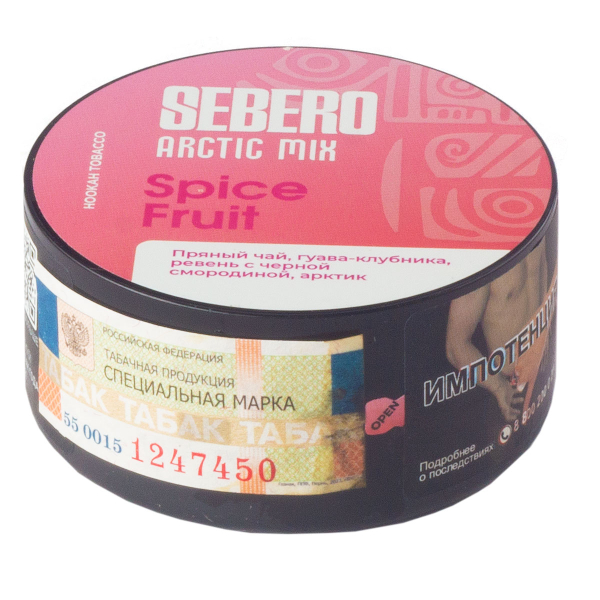 Табак Sebero Arctic Mix Spice Fruit  25 грамм в Норильске