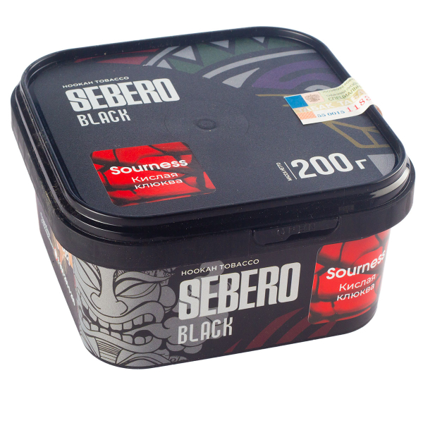 Табак Sebero Black Sourness  200 грамм в Норильске