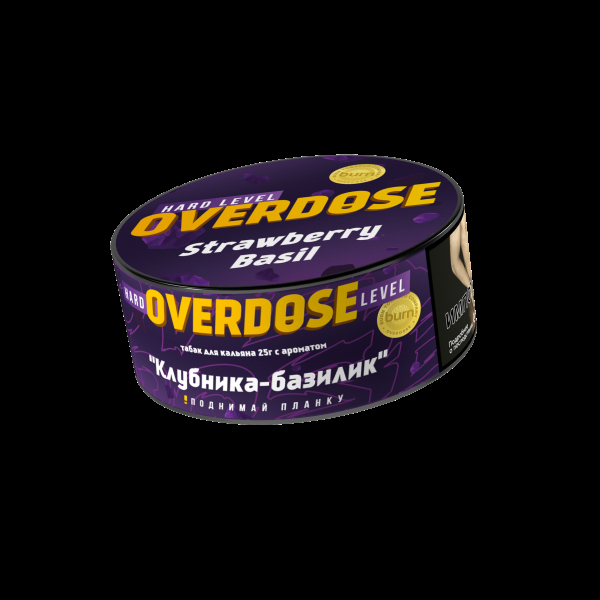 Табак Overdose Strawberry Basil  25 грамм в Норильске