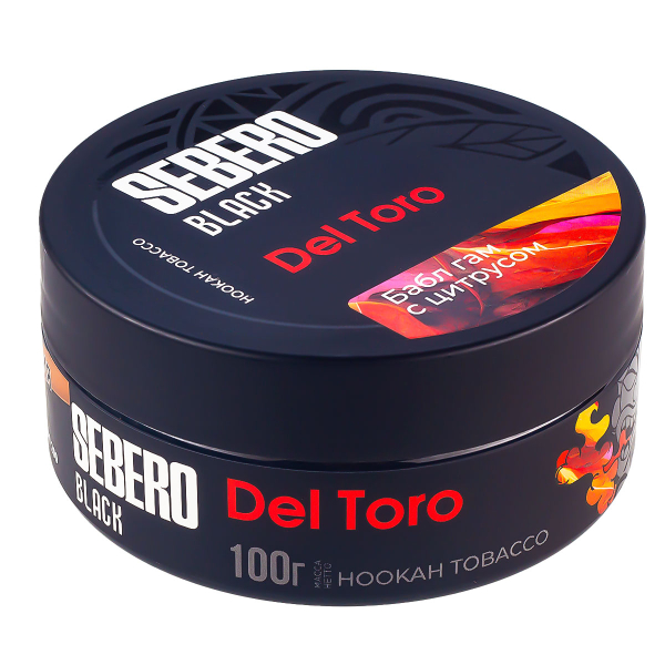 Табак Sebero Black Del Toro  100 грамм в Норильске