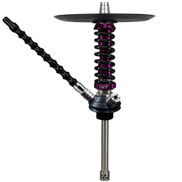 Кальян Mamay Custom Coilovers Micro Пурпурный Сплеш Черный  в Норильске