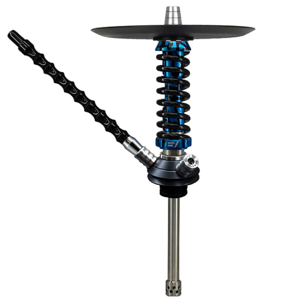 Кальян Mamay Custom Coilovers Micro Синий Сплеш Черный  в Норильске