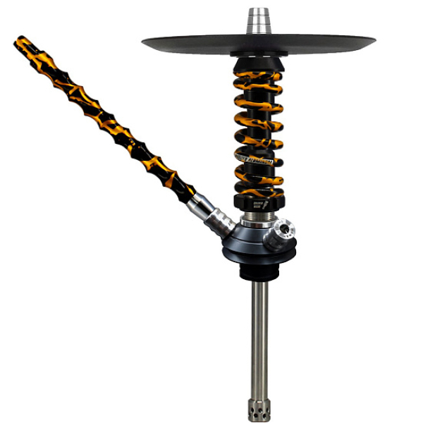 Кальян Mamay Custom Coilovers Micro Черный-Gold Сплеш  в Норильске