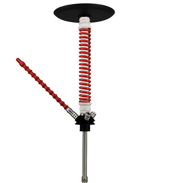 Кальян Mamay Custom V3 №12 Coilovers Белый-Красный  в Норильске