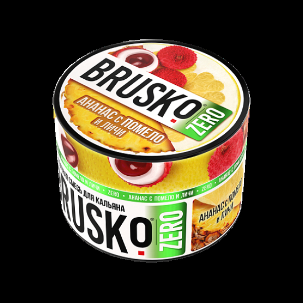Смесь Brusko Ананас С Помело И Личи (Zero)  50 гр в Норильске
