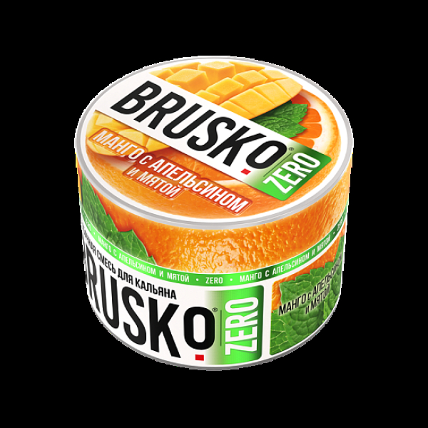 Смесь Brusko Манго С Апельсином И Мятой (Zero)  50 гр в Норильске