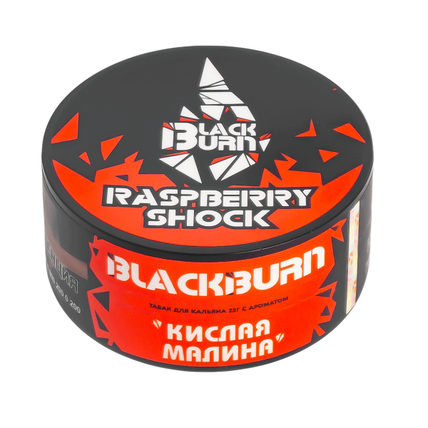 Табак Burn Black Raspberry Shock  25 грамм в Норильске