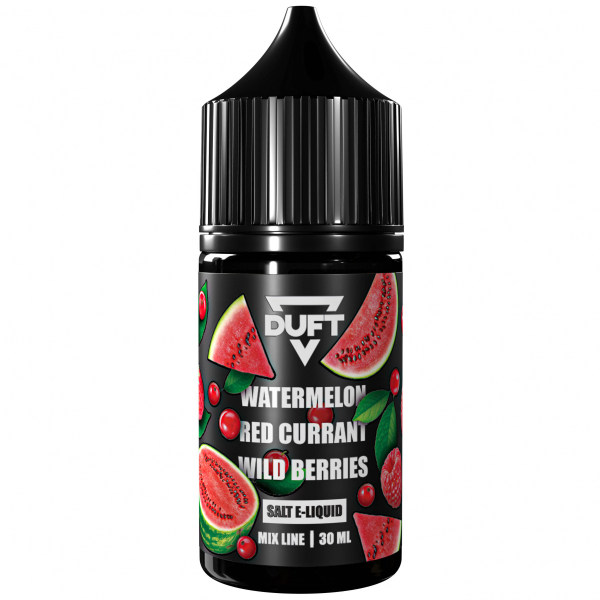 Жидкость Duft Mix Line Salt 20 Watermelon Red Currant Wild Berries 30 Мл в Норильске