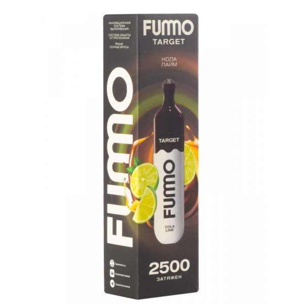 Fummo Target Кола Лайм (2500 Затяжек) в Норильске