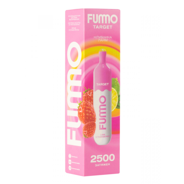 Fummo Target Клубника Лайм (2500 Затяжек) в Норильске