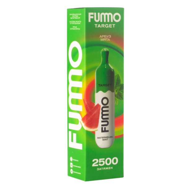 Fummo Target Арбуз Мята (2500 Затяжек) в Норильске