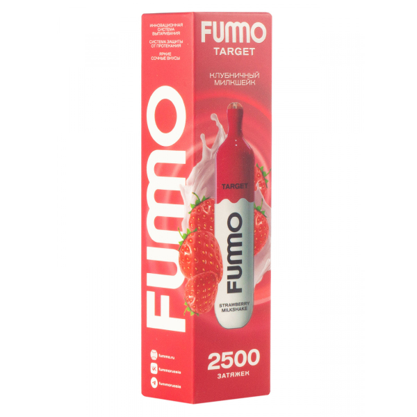 Fummo Target Клубничный Милкшейк (2500 Затяжек) в Норильске