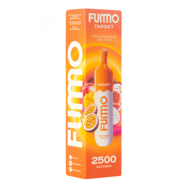 Fummo Target Тропические Фрукты (2500 Затяжек) в Норильске