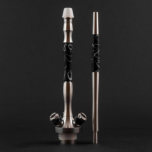 Кальян Union Hookah Fibonacci Акрил Черный 2  в Норильске