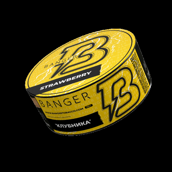 Табак Banger Strawberry  100 грамм в Норильске