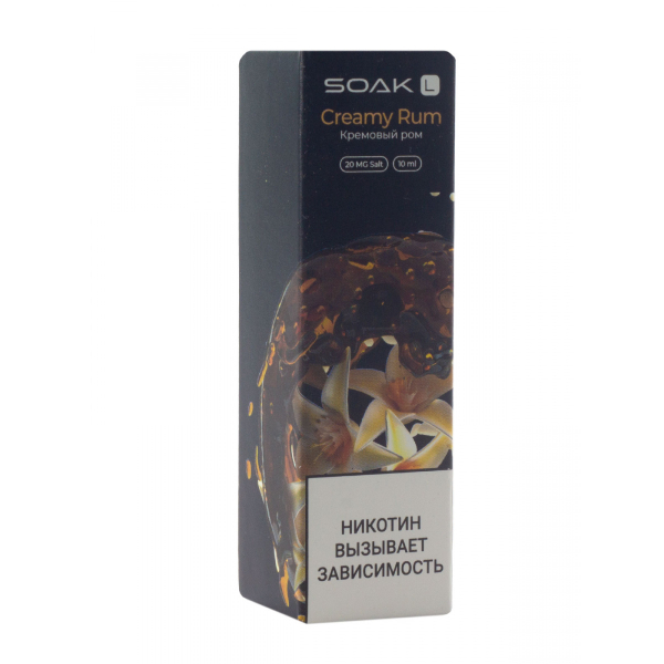 Жидкость Soak Creamy Rum 10 Мл 2 Мг в Норильске