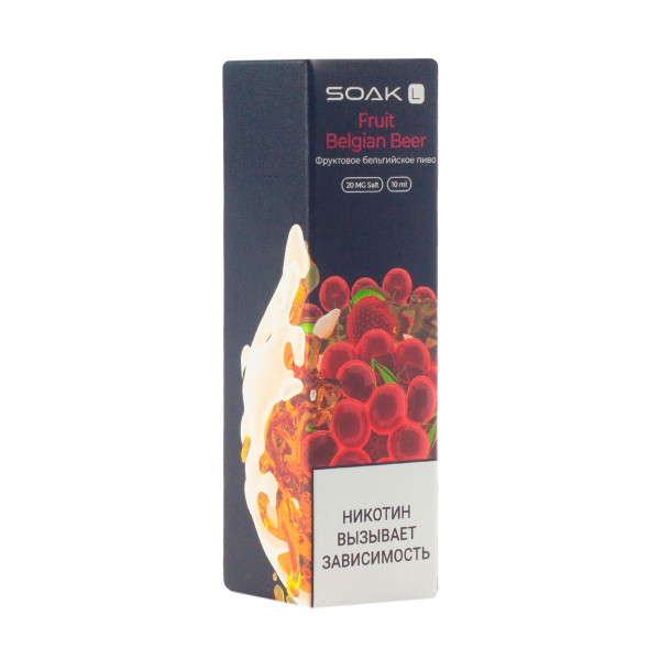 Жидкость Soak Fruit Belgian Beer 10 Мл 2 Мг в Норильске