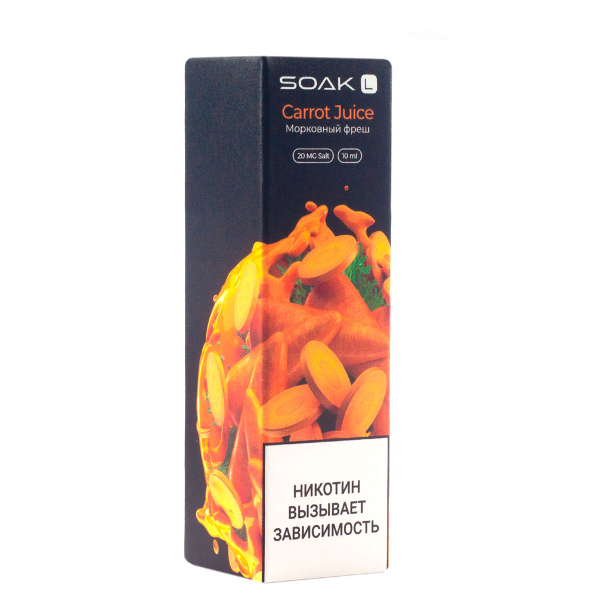 Жидкость Soak Carrot Juice 10 Мл 2 Мг в Норильске