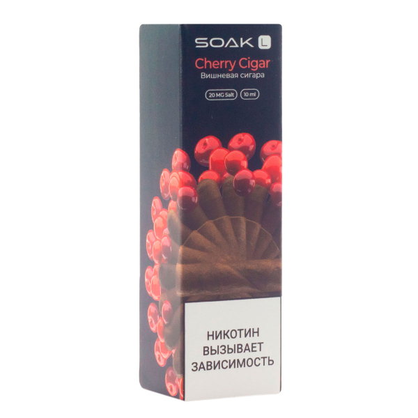 Жидкость Soak Cherry Cigar 10 Мл 2 Мг в Норильске