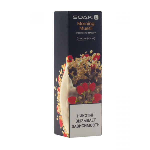 Жидкость Soak Morning Muesli 10 Мл 2 Мг в Норильске