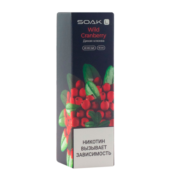Жидкость Soak Wild Cranberry 10 Мл 2 Мг в Норильске