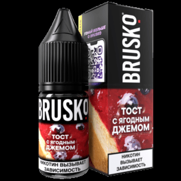 Жидкость Brusko Salt Тост С Ягодным Джемом 10 Мл 2 Мг в Норильске