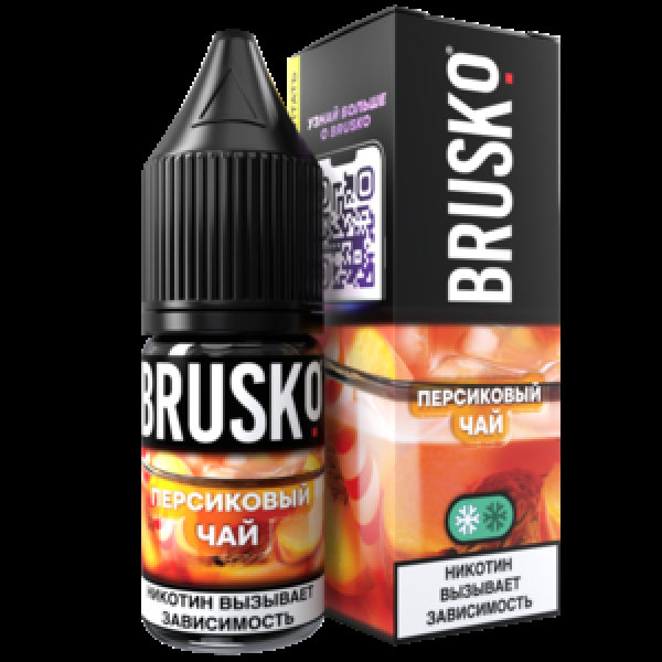 Жидкость Brusko Salt Перссиковый Чай 10 Мл 2 Мг в Норильске