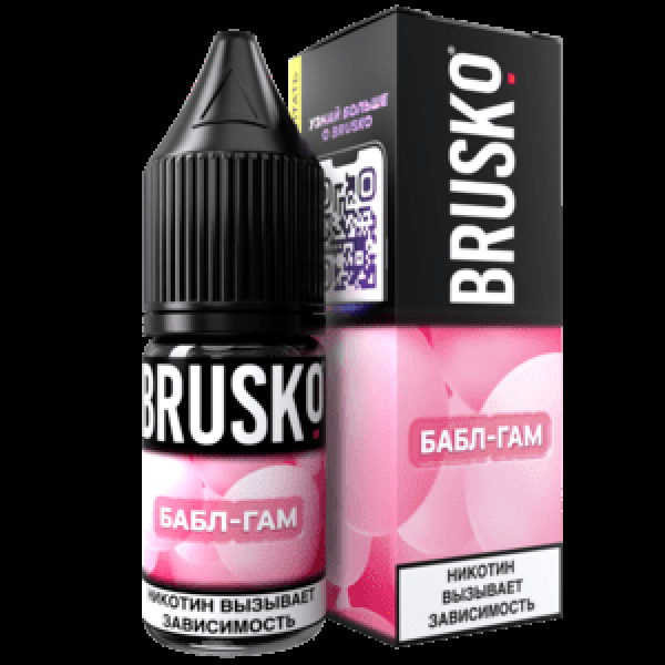 Жидкость Brusko Salt Бабл-Гам10 Мл 2 Мг в Норильске